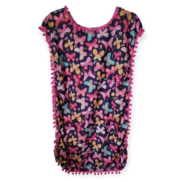 NWT Girls Chiffon Cover Ups Novelty Quick Dry Coverups Swimsuit Beach Dress Tops - Picture 6 of 7